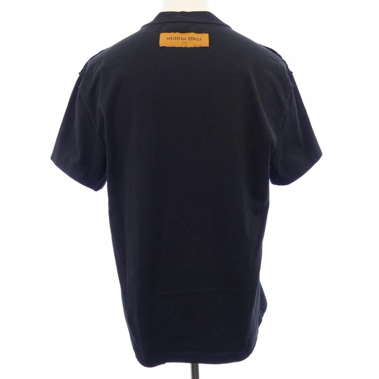 ルイヴィトン LOUIS VUITTON L.VUITTONプリーテッドTシャツ HMY61WDT3 Tシャツ