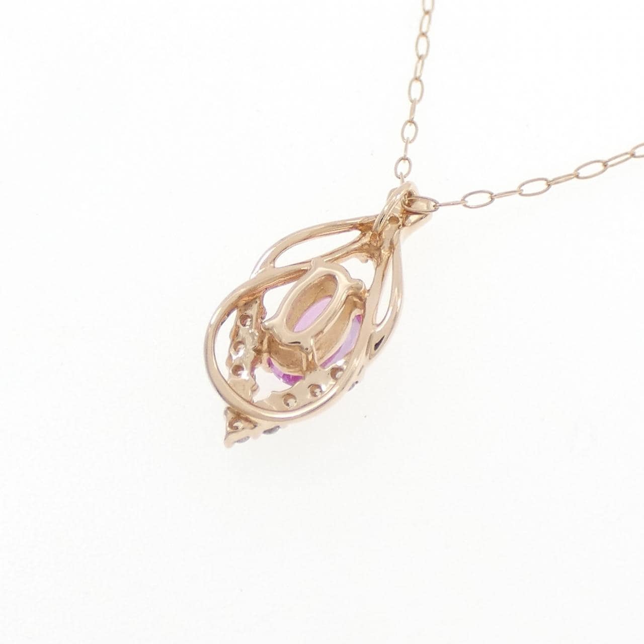 K10PG サファイヤ ネックレス