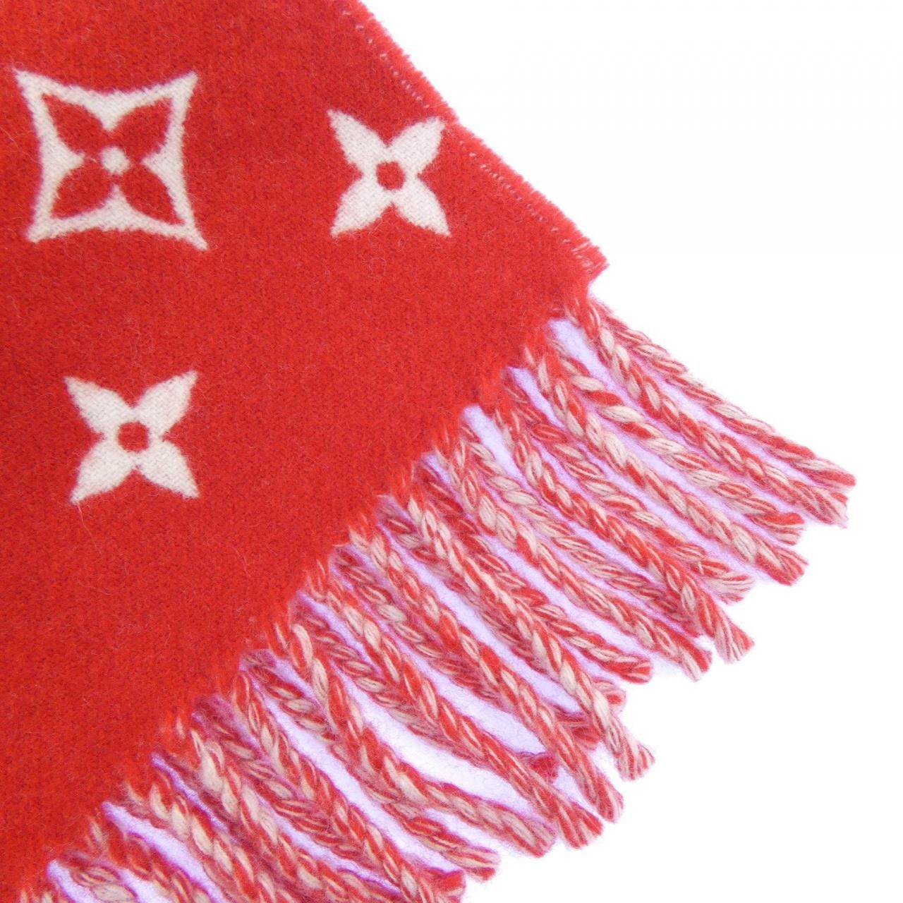 ルイヴィトン LOUIS VUITTON モノグラム マフラー MP1890 SUPREME MUFFLER