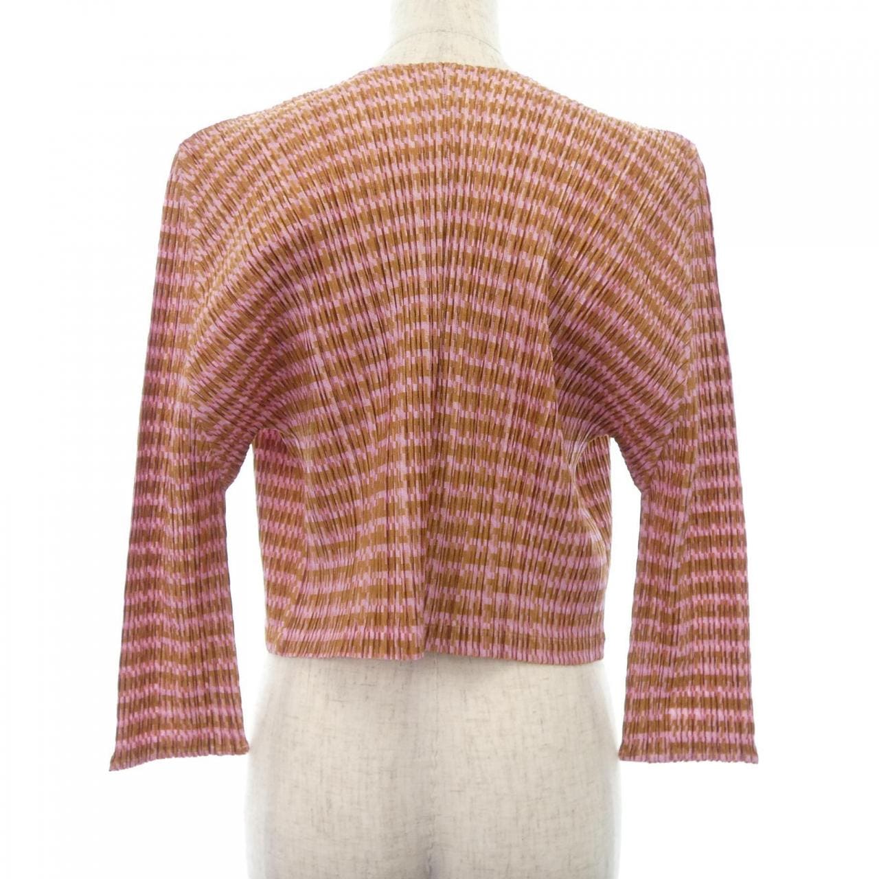 プリーツプリーズ PLEATS PLEASE 2009 千鳥格子 PP91-JO626 7564045 カーディガン