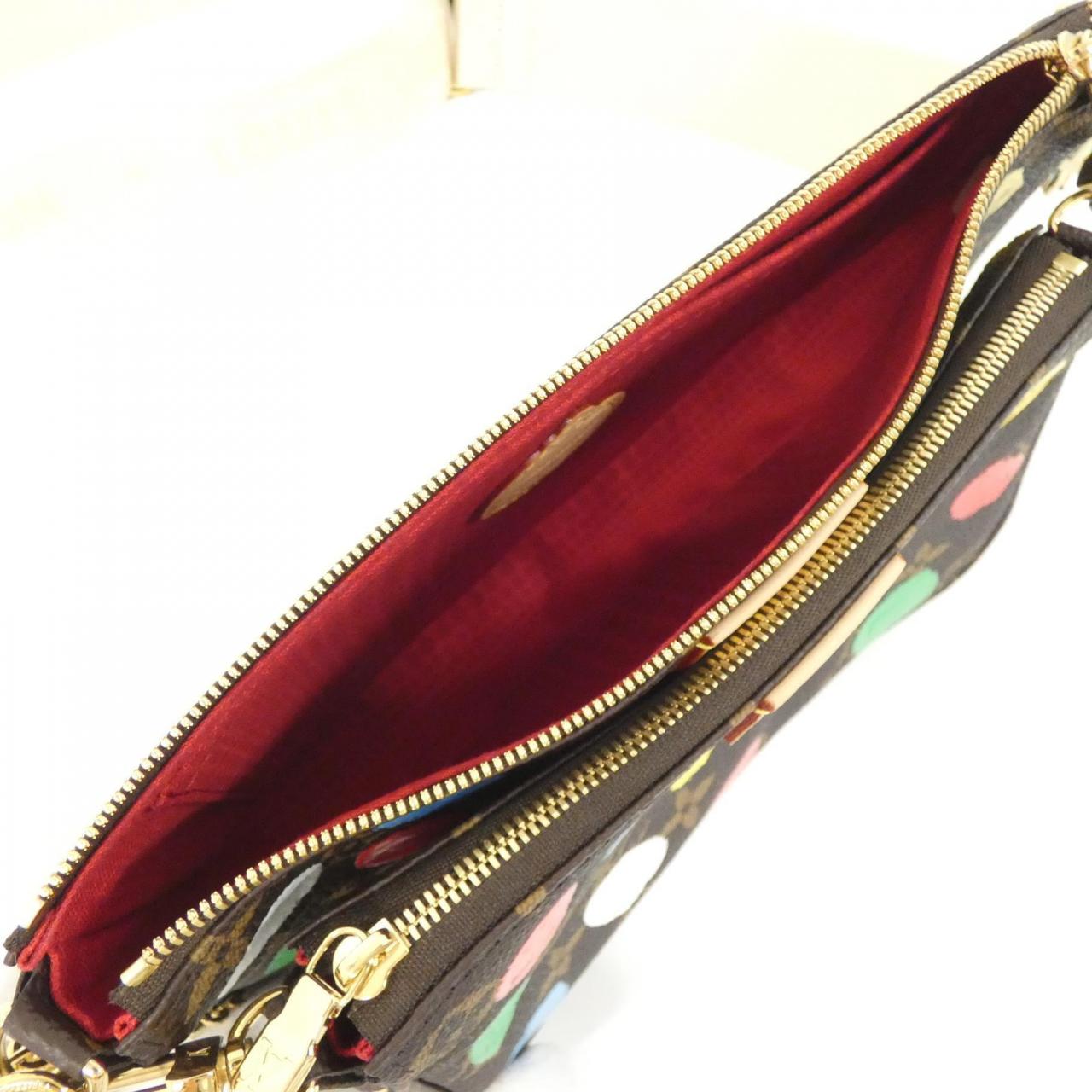 ルイヴィトン モノグラム(LV X YK) ミュルティ ポシェット アクセソワール M46385 ショルダーバッグ