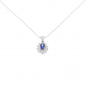 PT900/PT850 サファイヤ ネックレス 0.58CT