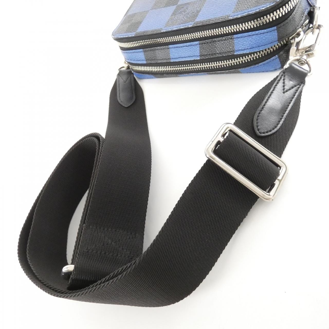 ルイヴィトン ダミエ グラフィット ジャイアント アルファ ウエアラブル ウォレット N60414 ショルダーバッグ