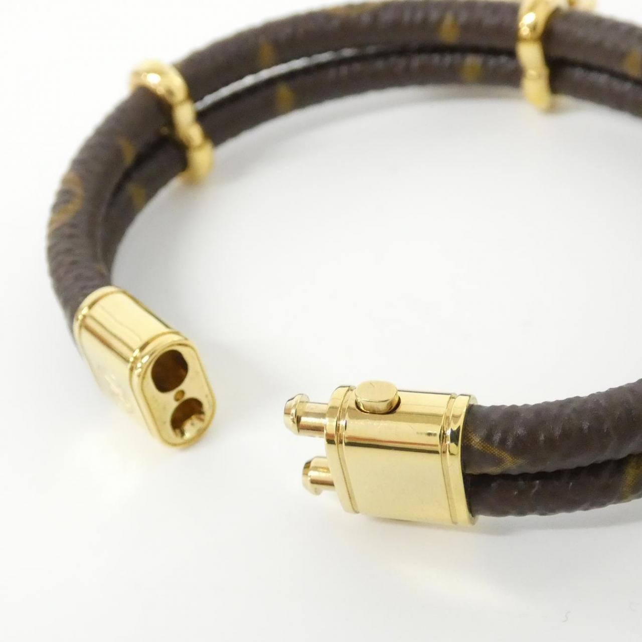 ルイヴィトン モノグラム ブラスレ キープイット トゥワイス M6640F ブレスレット