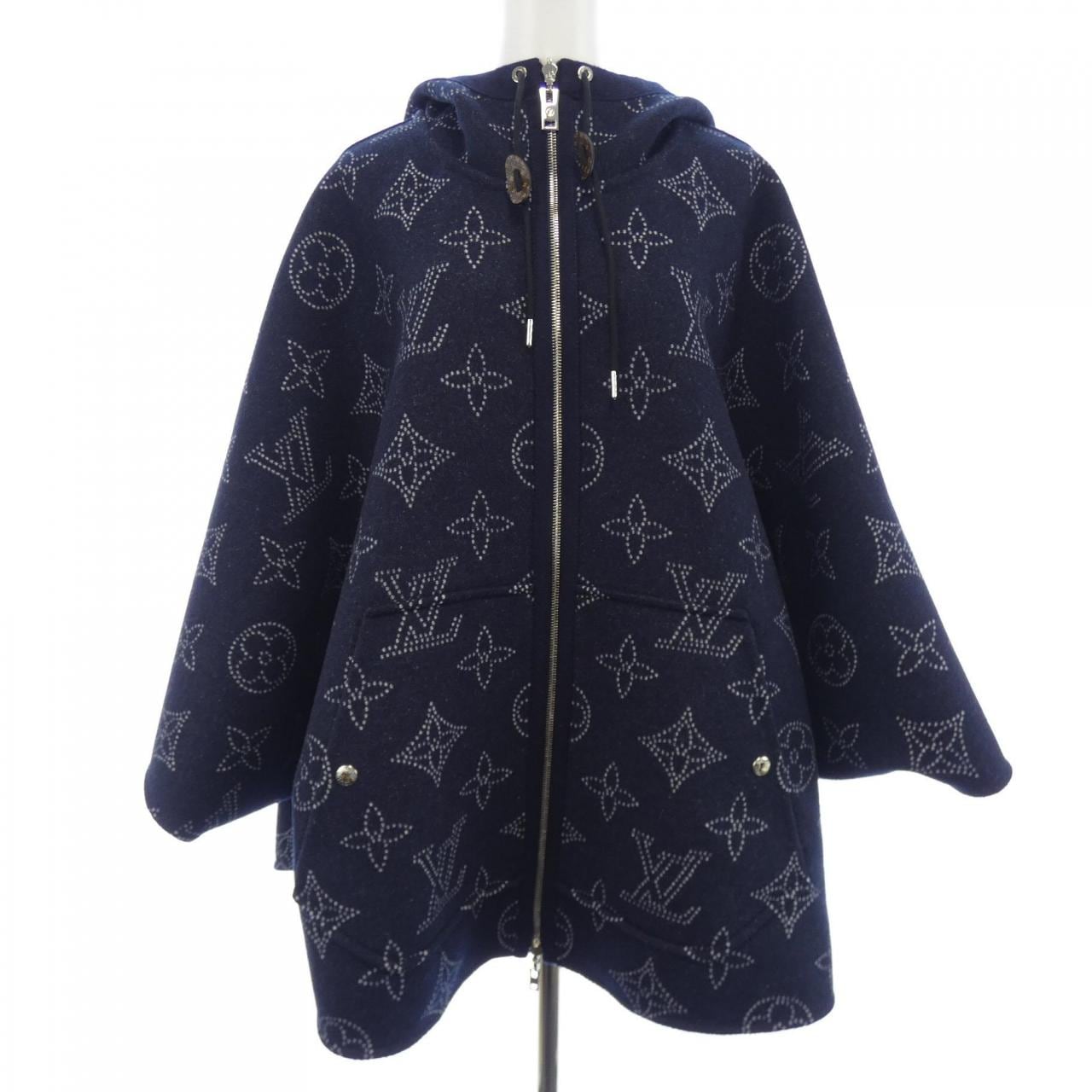 ルイヴィトン LOUIS VUITTON リバーシブルマヒナモノグラム FMCO18J54 ケープ
