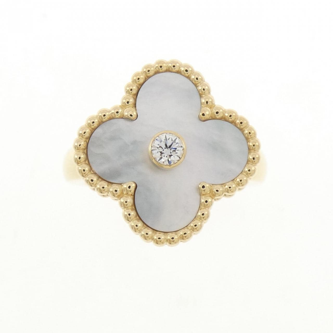 ヴァンクリーフ&アーペル ヴィンテージアルハンブラ リング