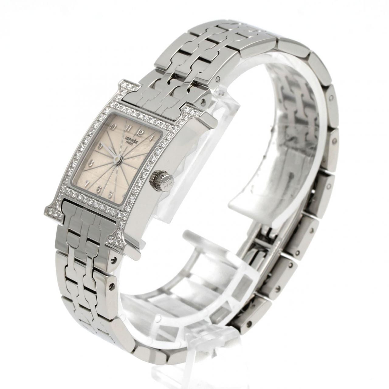 エルメス Hウォッチ/D HH1.230 SS クォーツ