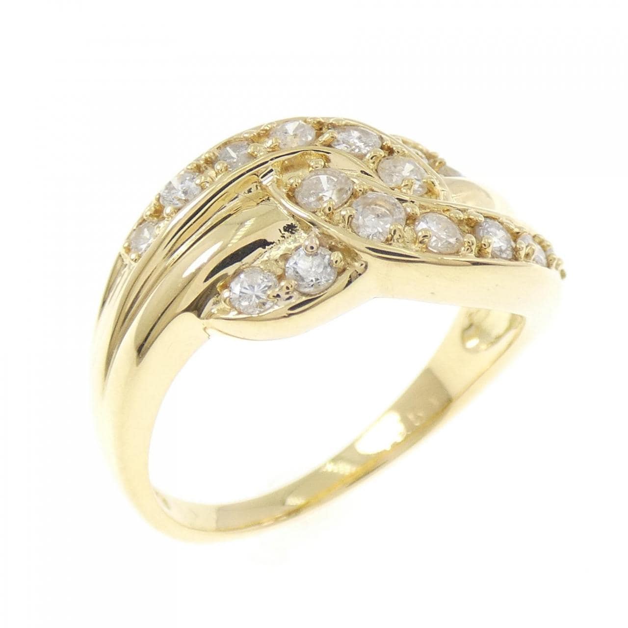 K18YG ダイヤモンド リング 0.50CT