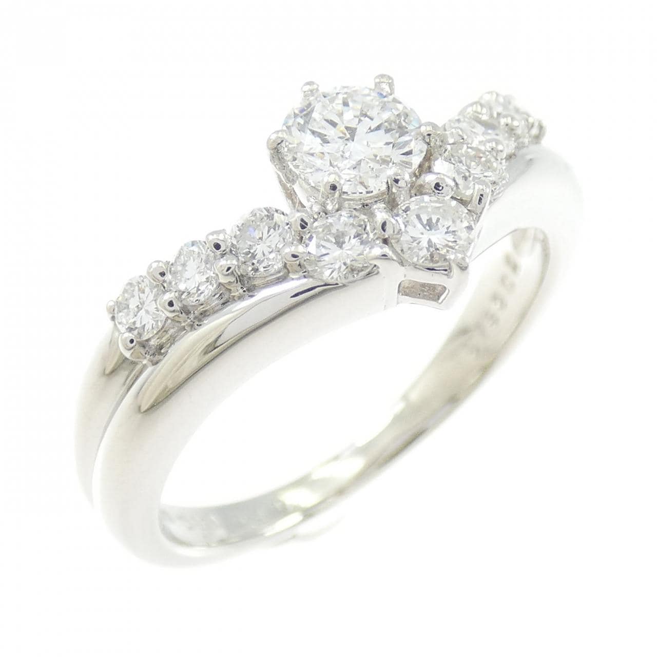 PT900 ダイヤモンド リング 0.34CT
