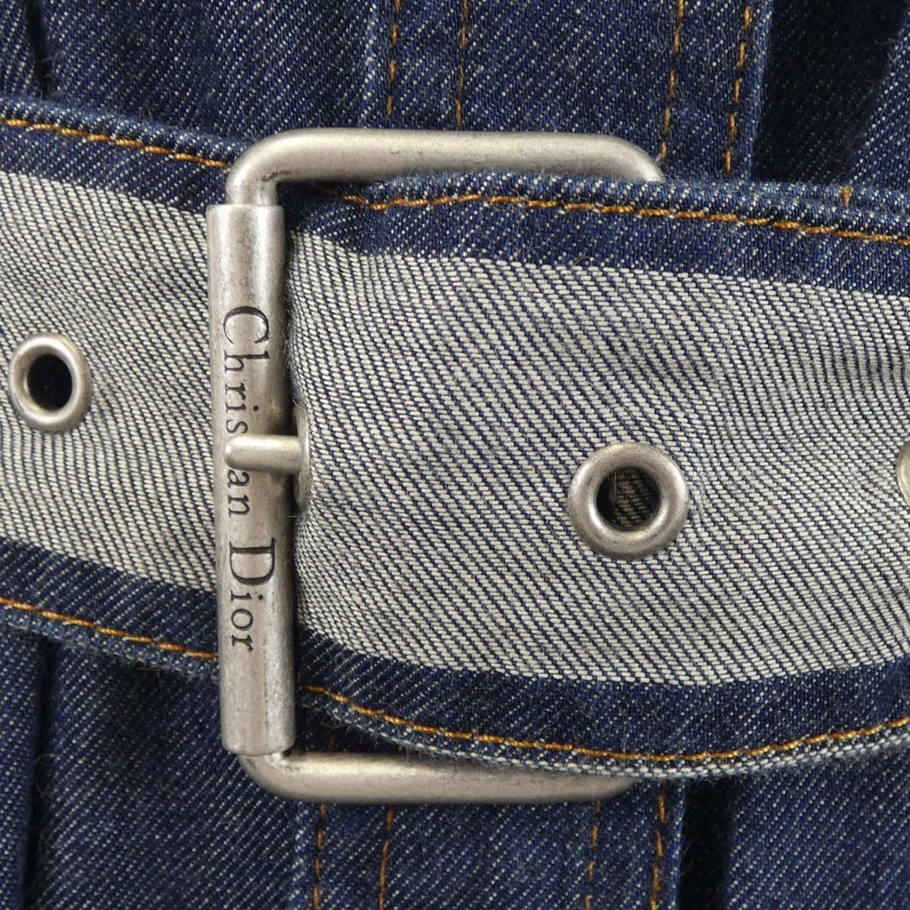 クリスチャンディオール CHRISTIAN DIOR DENIM COUTUREシャツドレス 312R17A3517 ワンピース