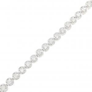 750WG ダイヤモンド ブレスレット 1.239CT