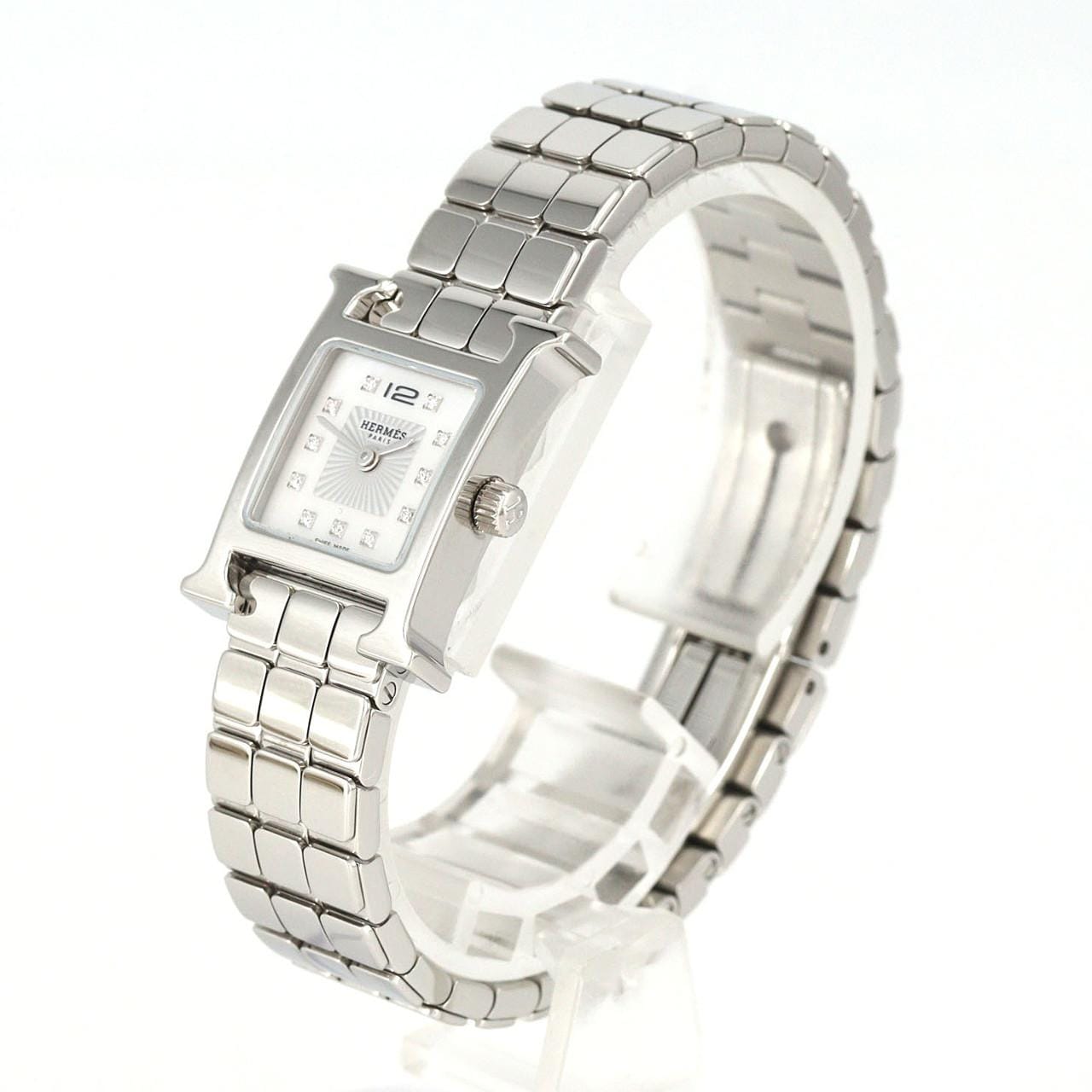 エルメス Hウォッチ 11P HH1.110 SS クォーツ