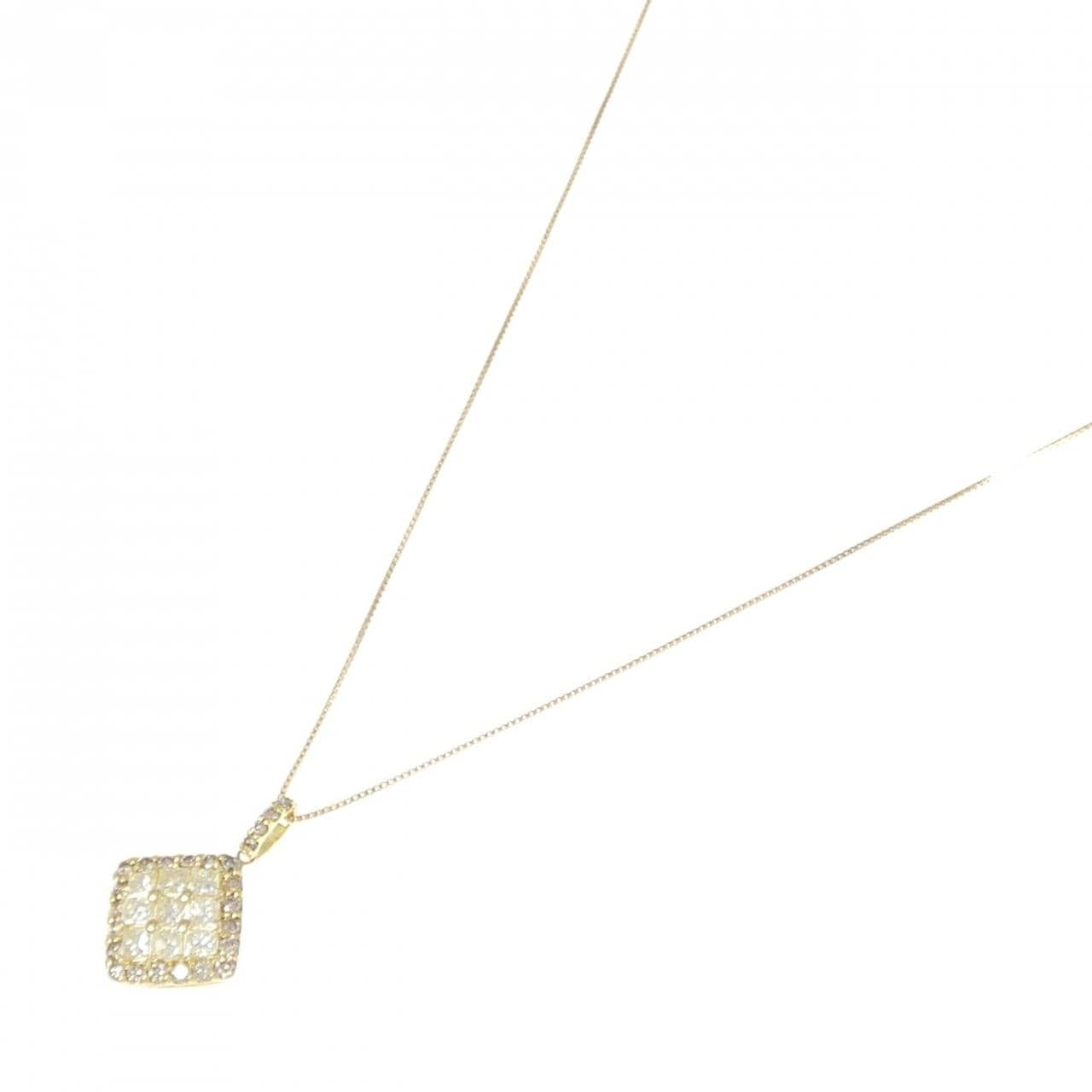 K18YG ダイヤモンド ネックレス 1.00CT