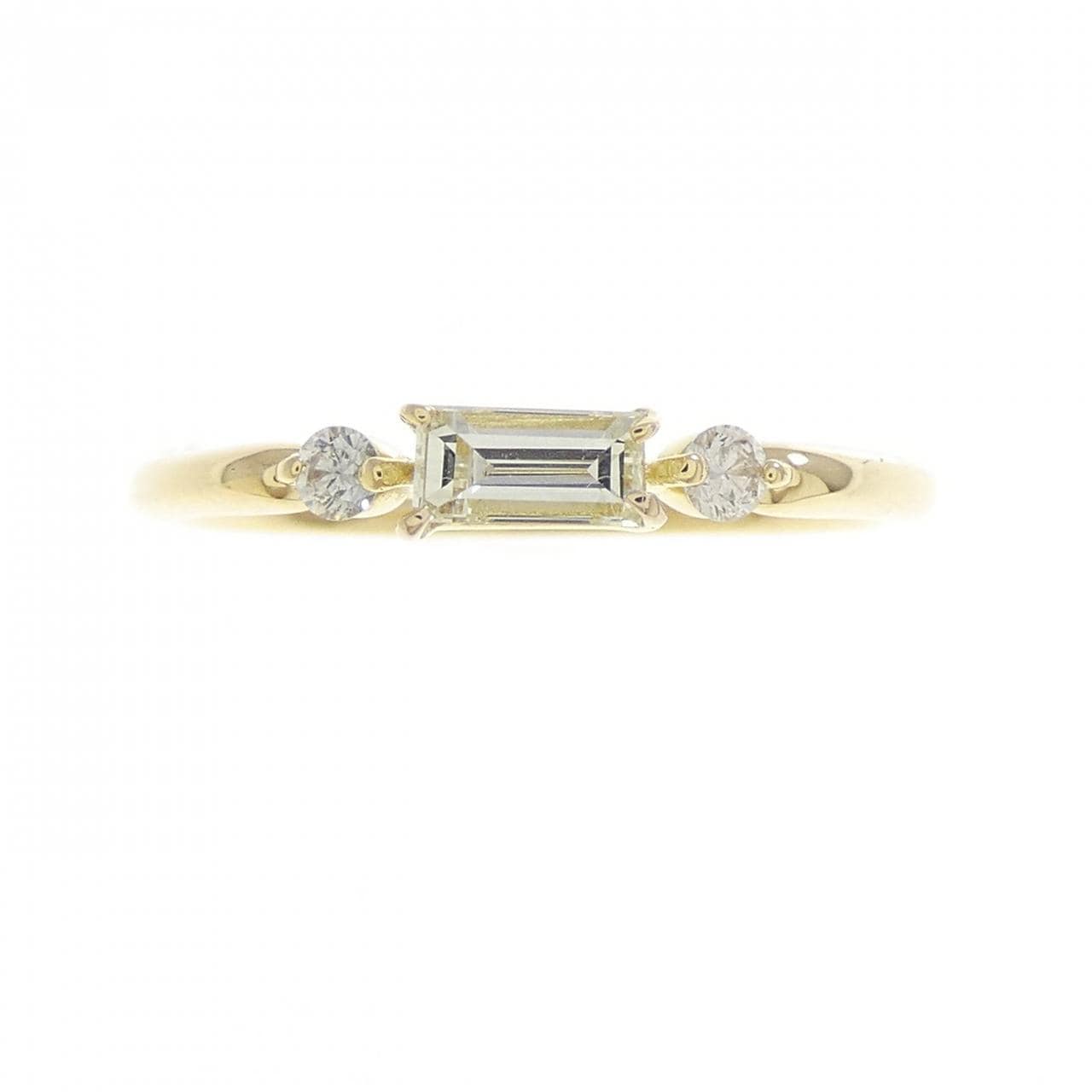 K18YG ダイヤモンド リング 0.25CT