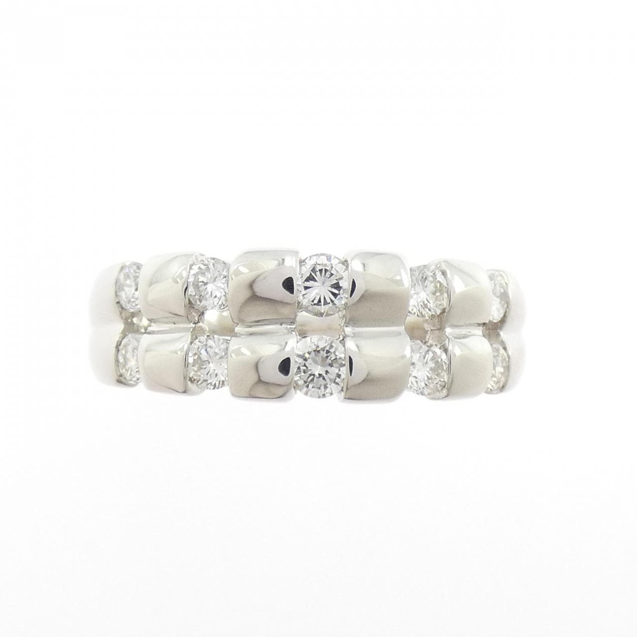 PT900钻石戒指 0.53克拉