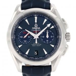 欧米茄 海马 Aqua Terra Chrono GMT 231.13.43.52.03.001 SS自动上弦