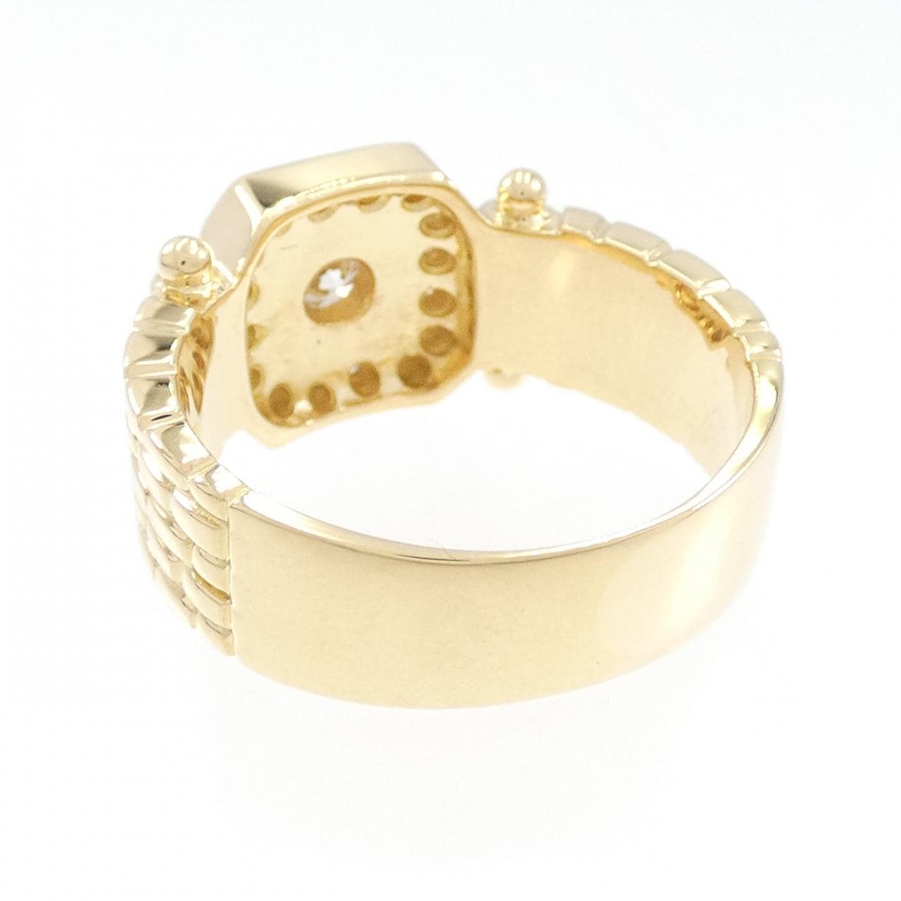 K18YG ダイヤモンド リング 0.35CT