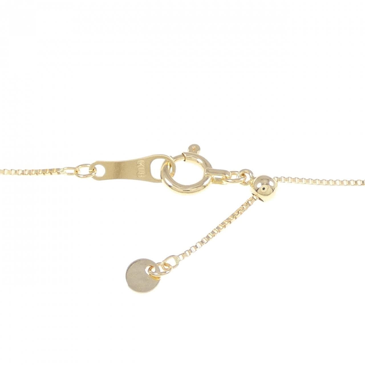 K18YG ダイヤモンド ネックレス 0.20CT