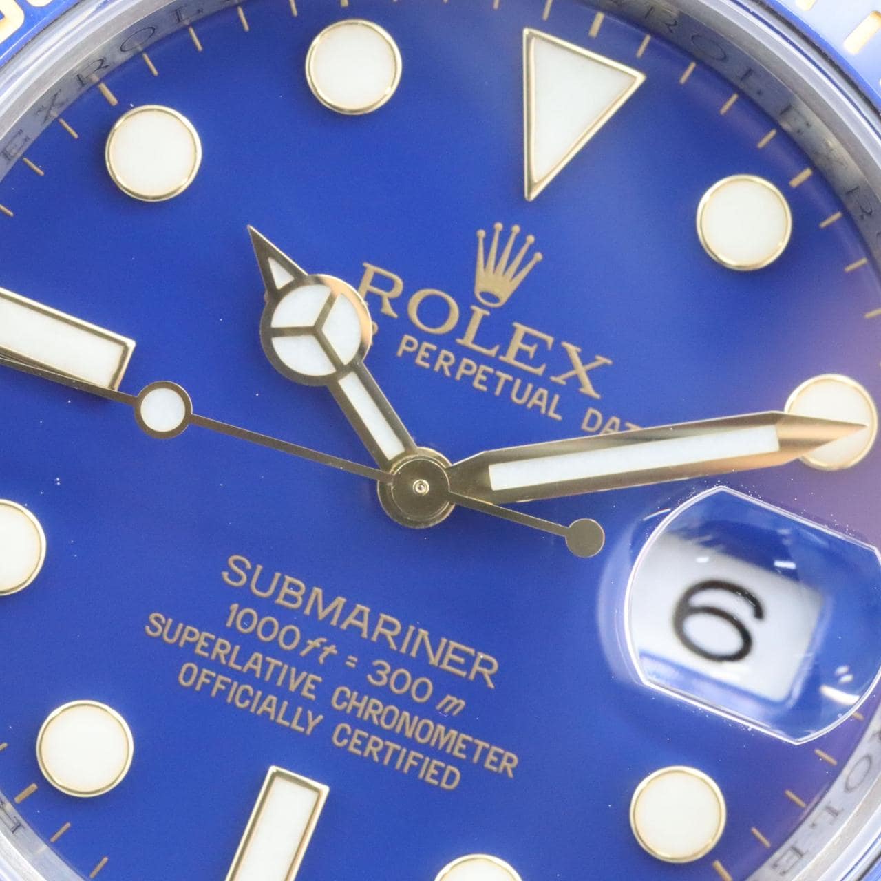 ROLEX Submariner Date 116613LB SSxYG自动上弦V number