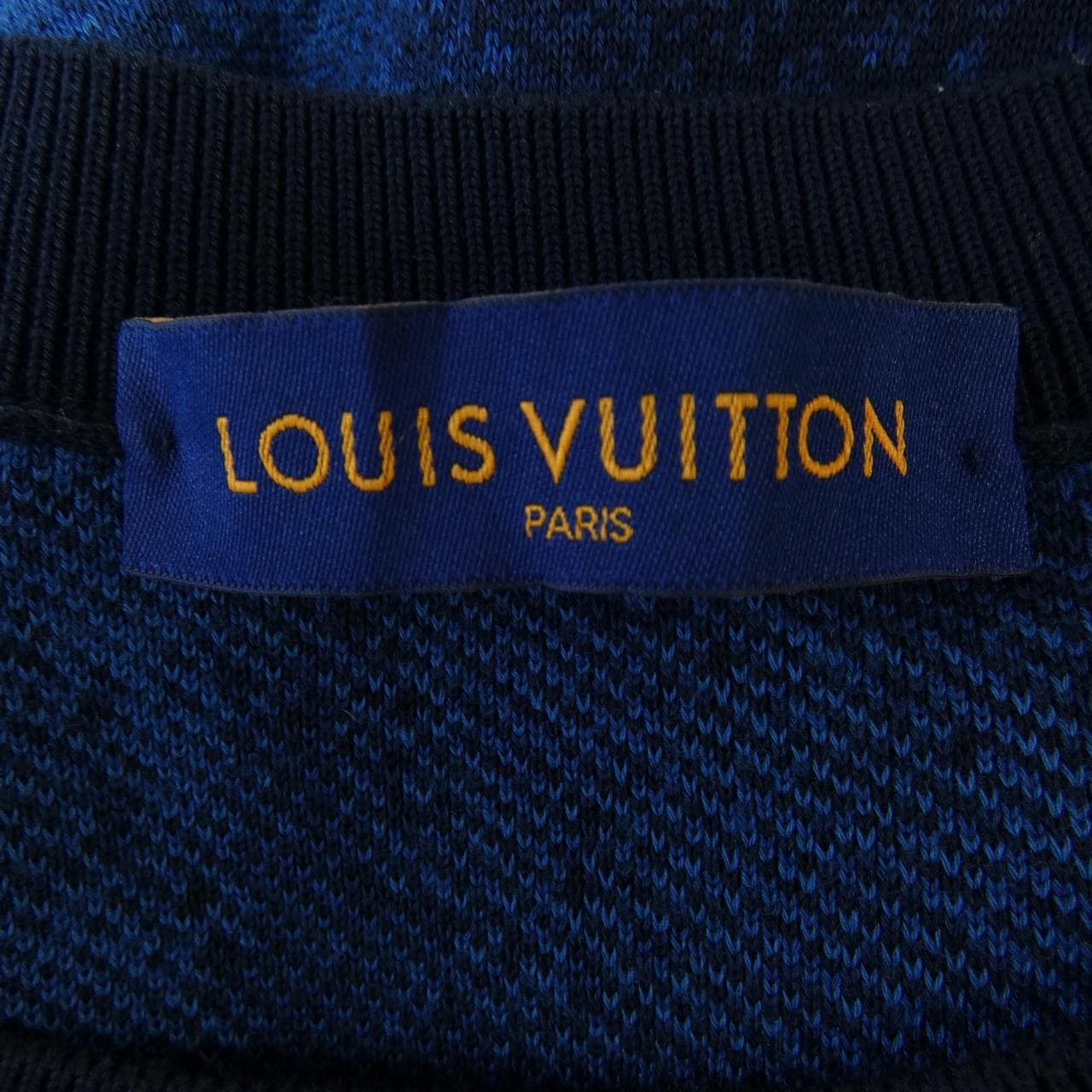 ルイヴィトン LOUIS VUITTON ダミエソルトジャカードクルーネック HLN14WET6 ニット