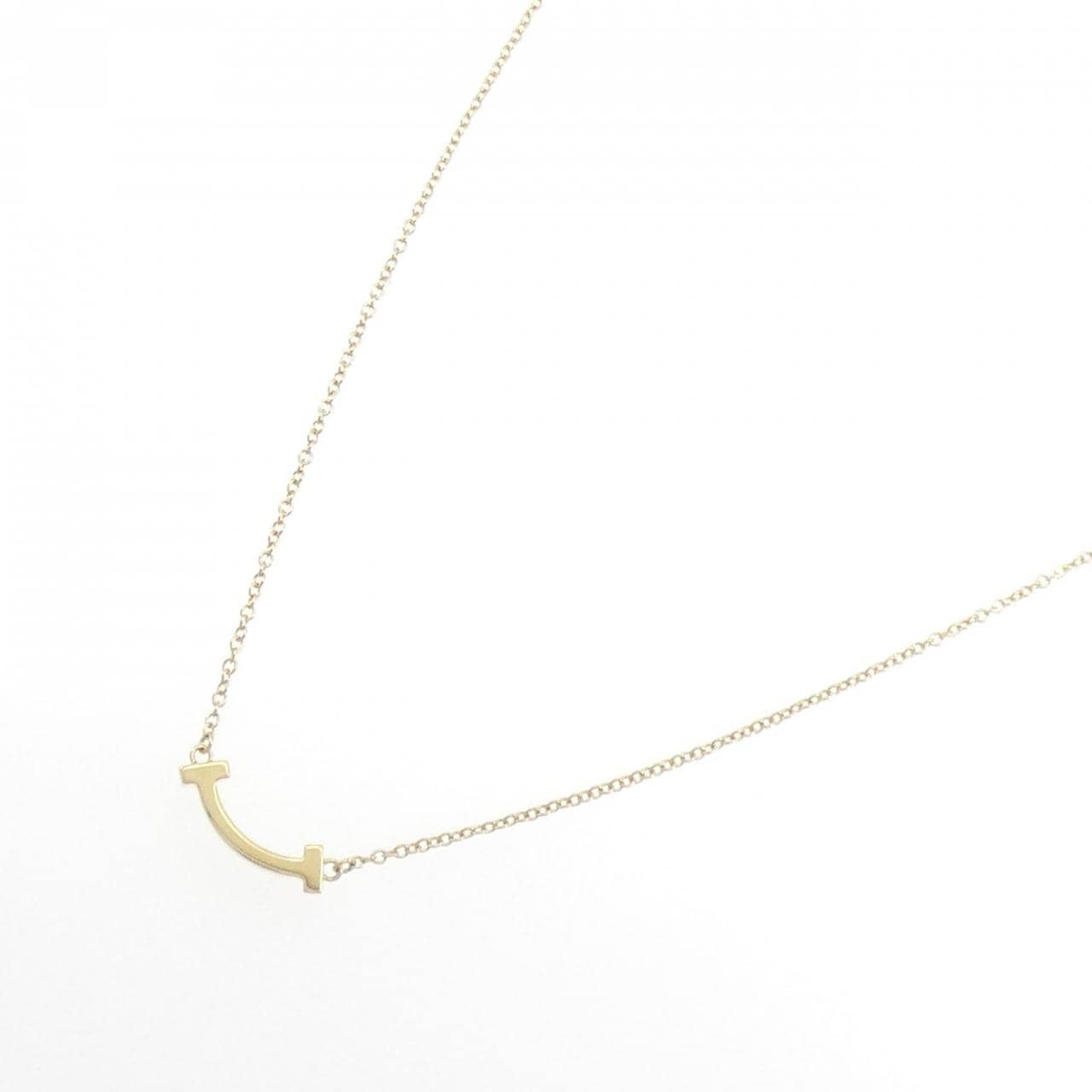 ティファニー Tスマイル ミニ ネックレス