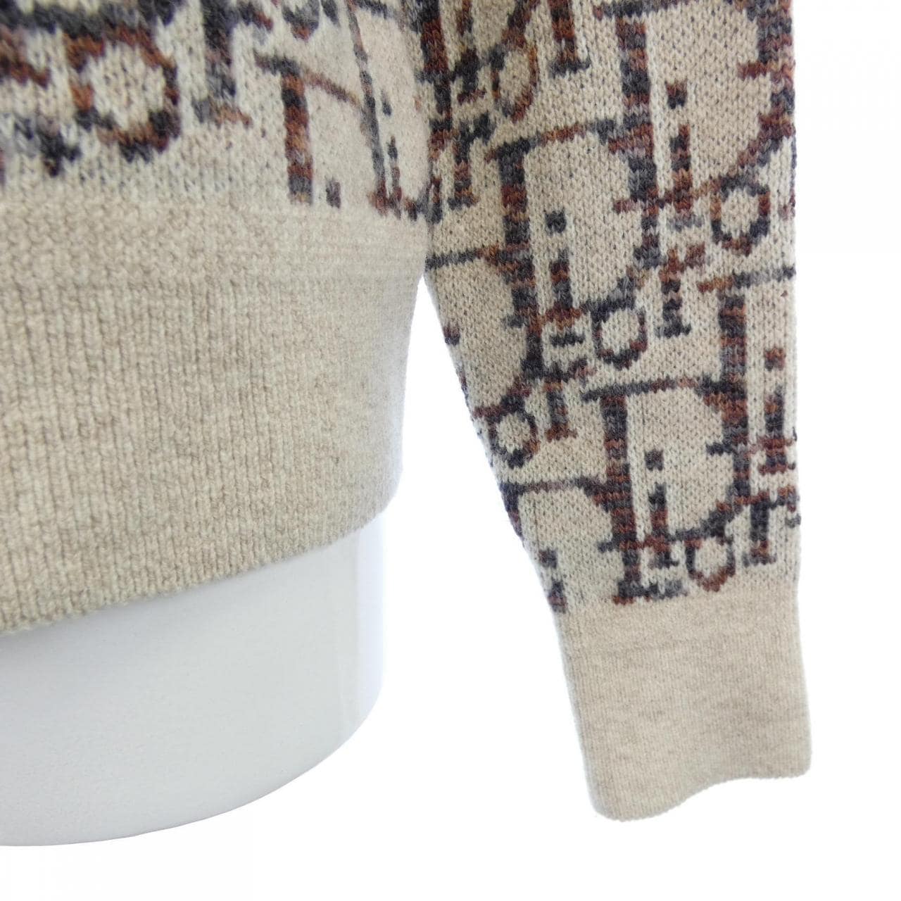 DIOR DIOR Oblique Wool Jacquard Knit 193M638AT662