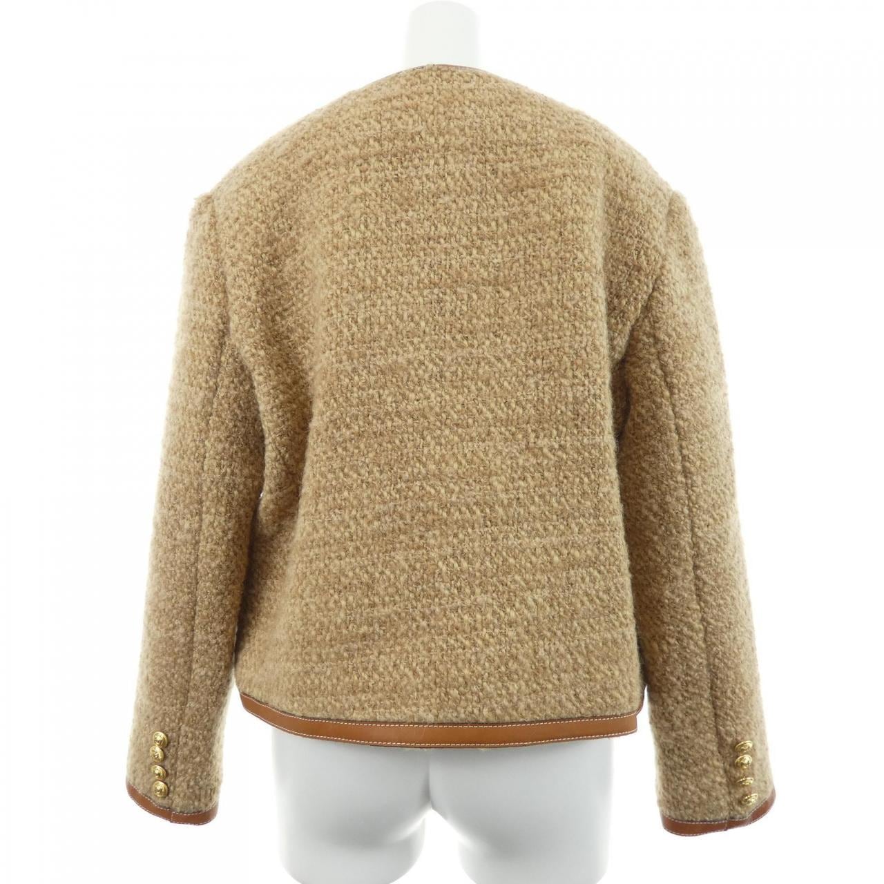 セリーヌ CELINE 2V42J576R ノーカラージャケット