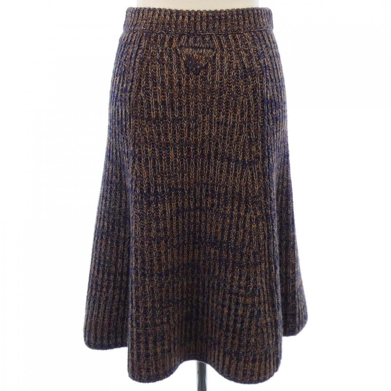 プラダ PRADA トライアングルロゴ　フレアシルエット 21559 SOOO 172F スカート