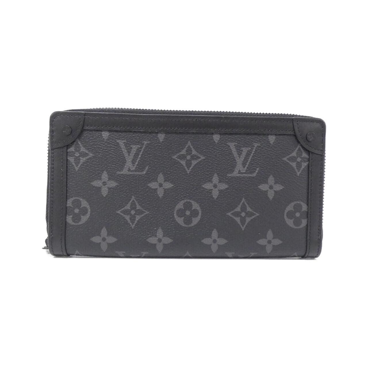 LOUIS VUITTON Monogram Eclipse Trunk拉链錢包 M80558 錢包