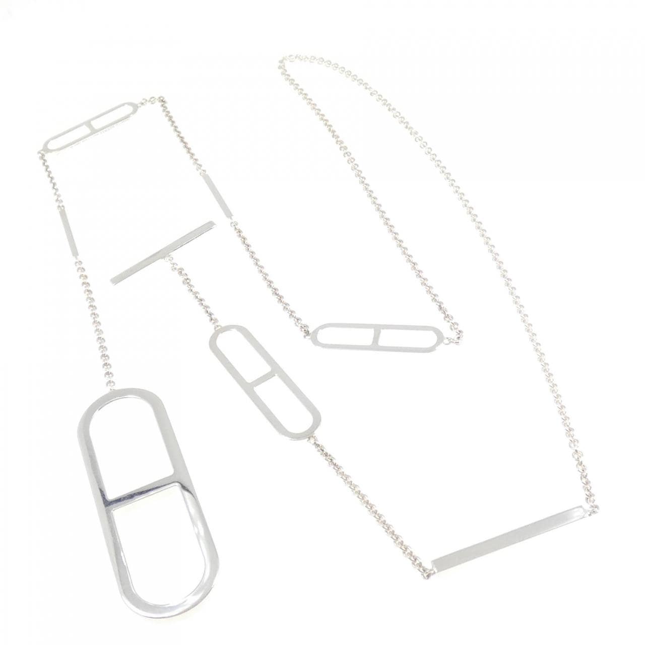 エルメス エヴァー シェーヌダンクル ネックレス