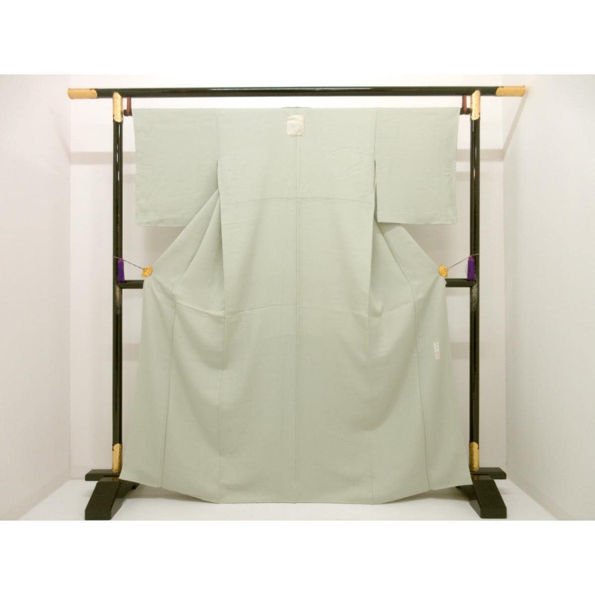 【未使用品】色無地　毎田仁郎　三ツ柏