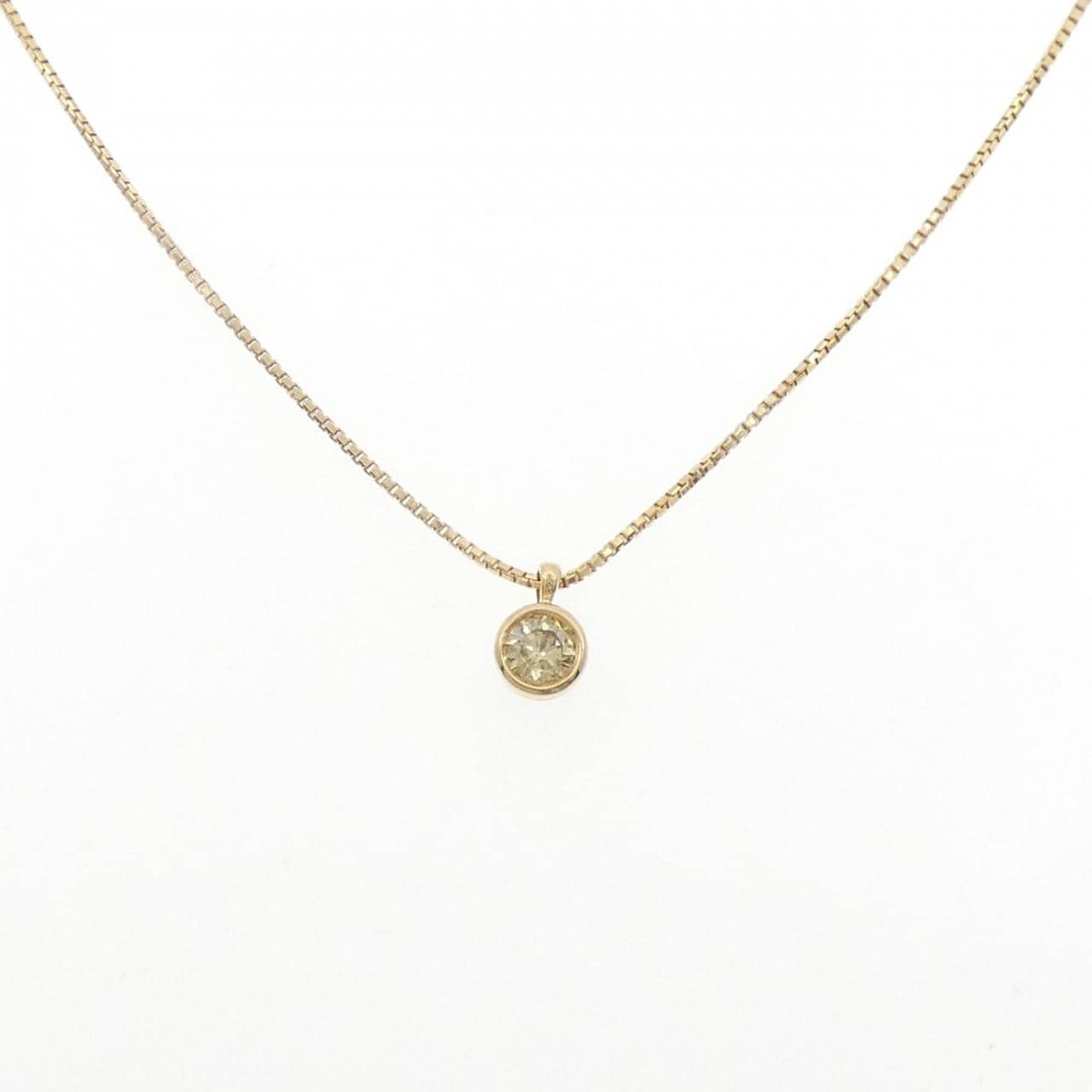 K18YG ダイヤモンド ネックレス 0.31CT