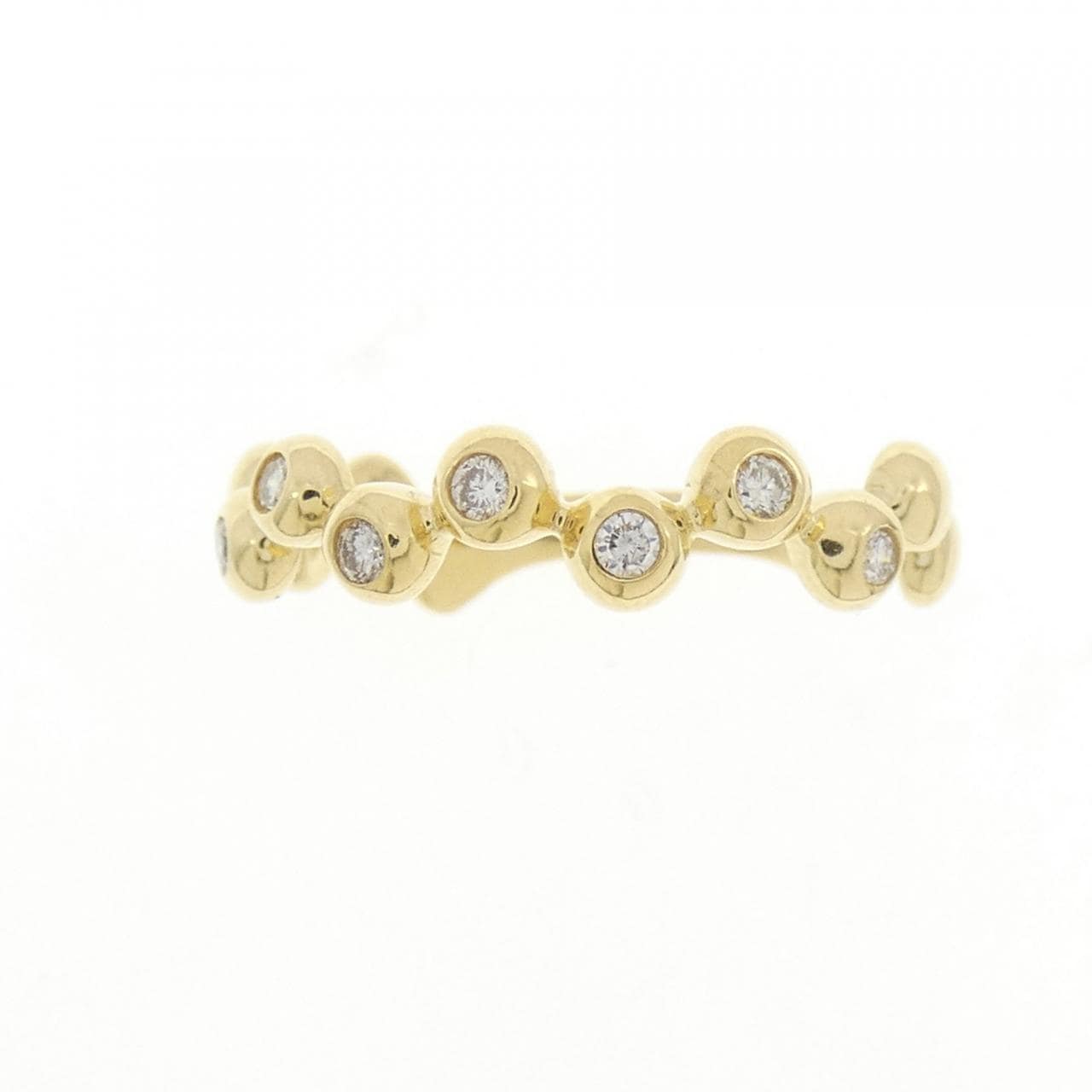 K18YG ダイヤモンド リング 0.10CT