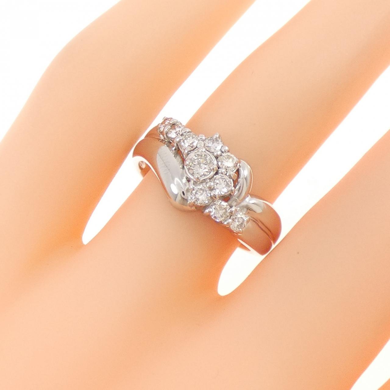 PT900 ダイヤモンド リング 0.50CT