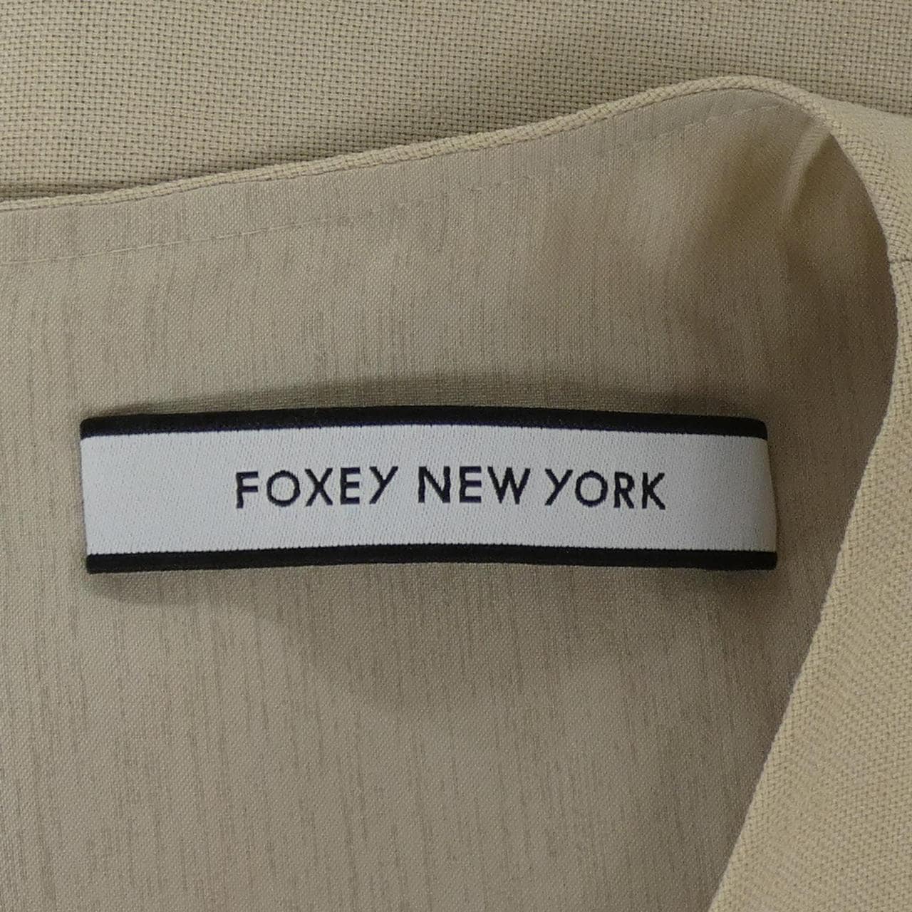 フォクシーニューヨーク FOXEY NEW YORK LINEN BOUQUET DRESS 44429 ワンピース