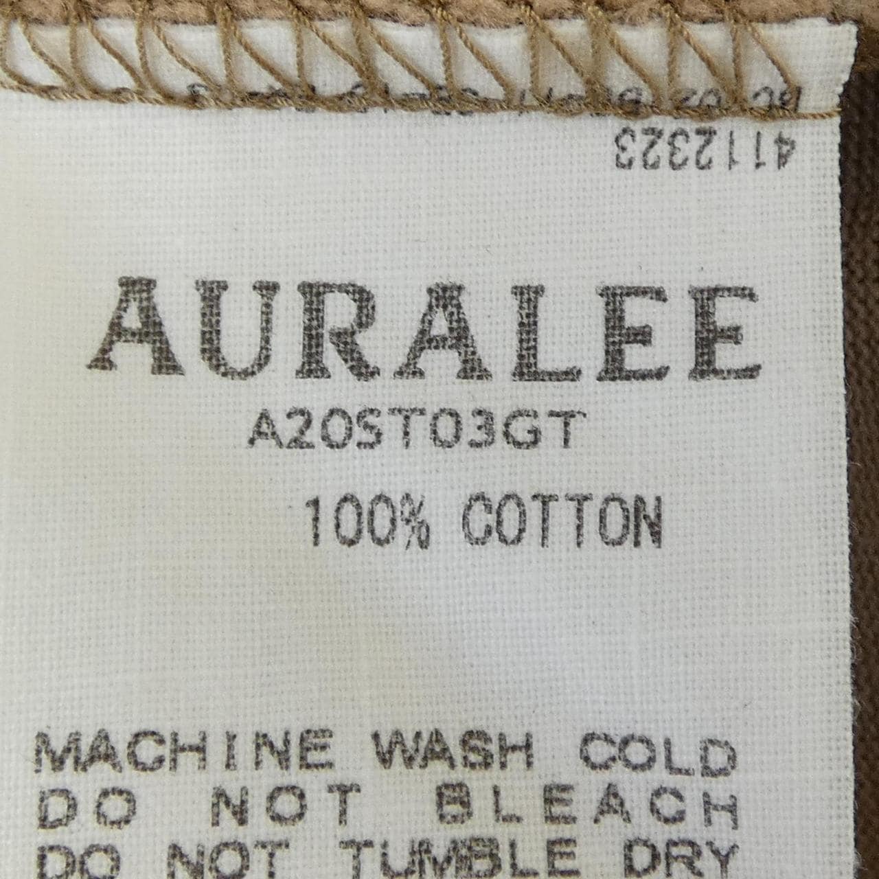 オーラリー AURALEE A20ST03GT Tシャツ