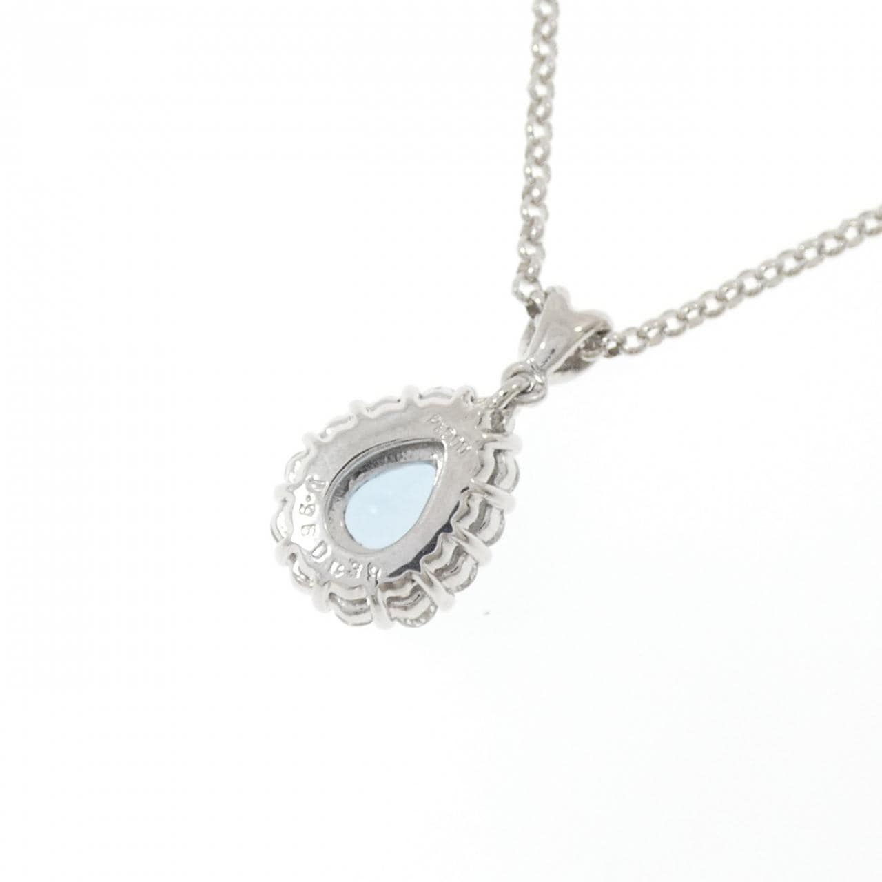 PT900/PT850 アクアマリン ネックレス 0.96CT