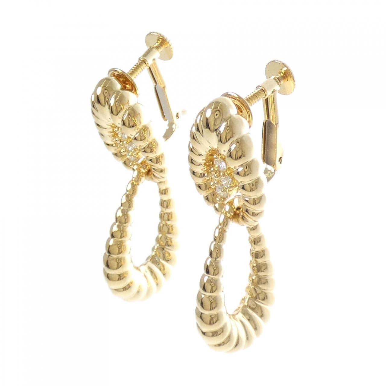 ジュネ ダイヤモンド イヤリング 0.27CT