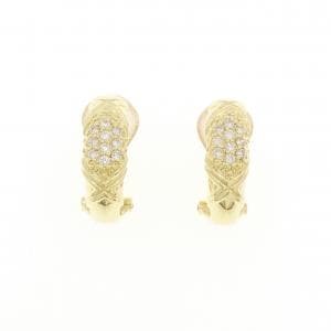 K18YG ダイヤモンド ピアス/イヤリング 0.24CT