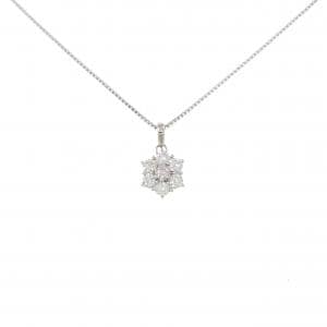 PT900/PT850 ダイヤモンド ネックレス 0.047CT FLPP SI2