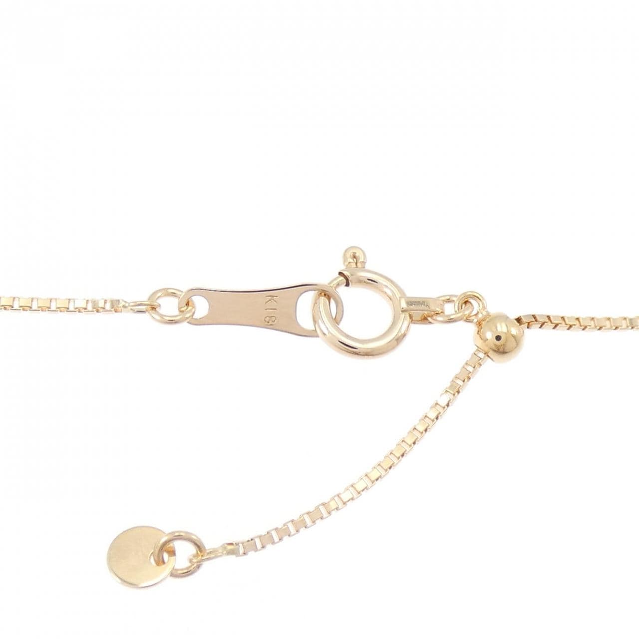 K18PG ダイヤモンド ネックレス 1.15CT