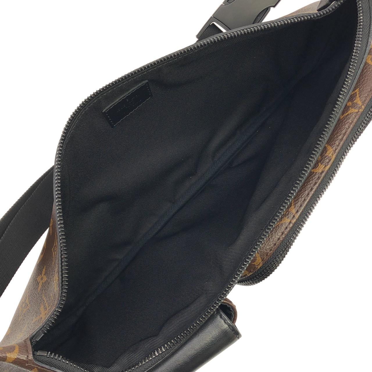 ルイヴィトン モノグラム マカサー クリストファー バムバッグ M45337 ショルダーバッグ