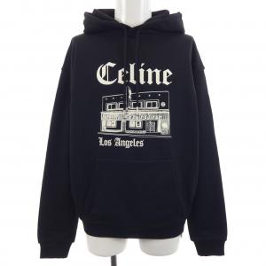 セリーヌ CELINE トルバドゥールフェルトロゴプルオーバーパーカー RY037510Z パーカー