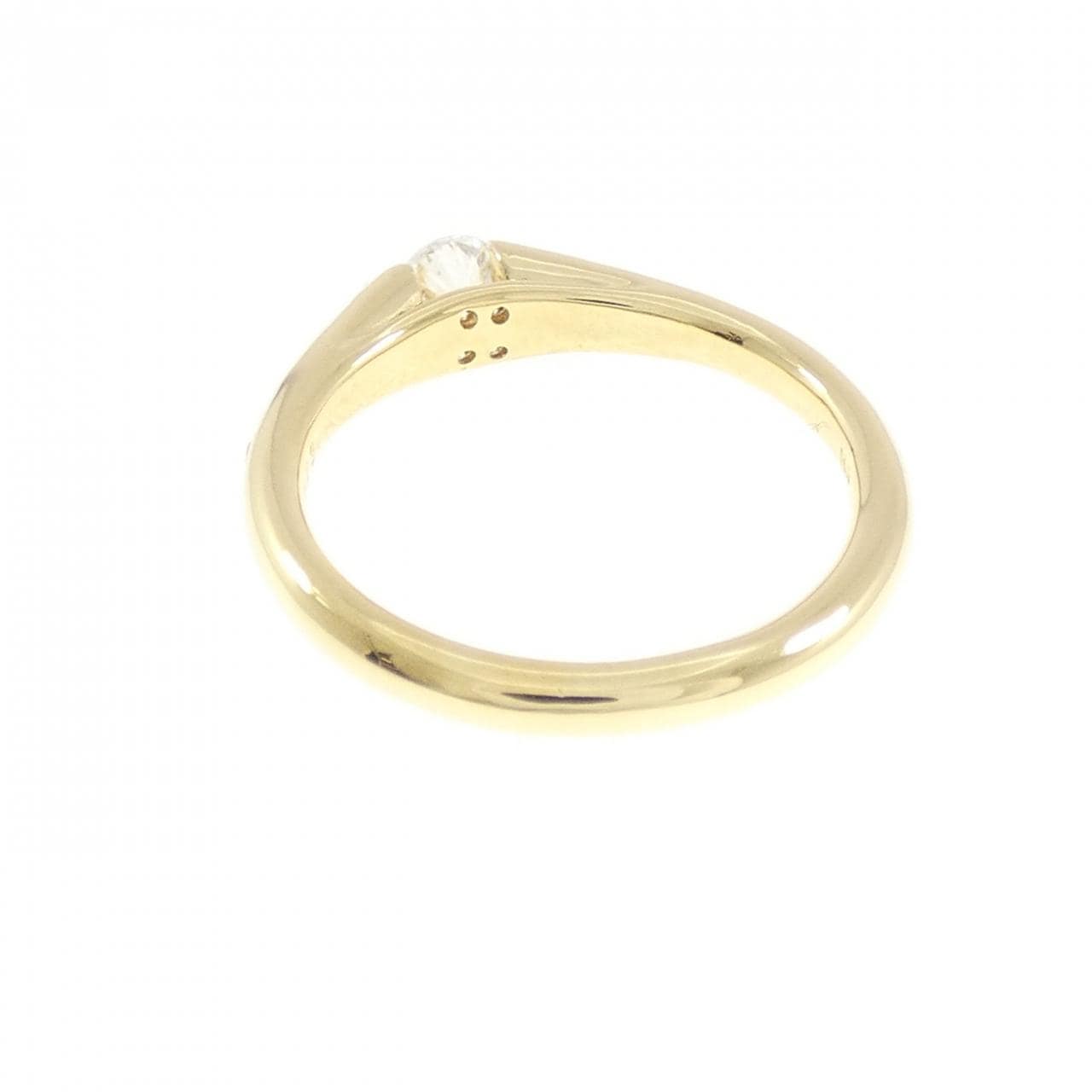 K18YG ダイヤモンド リング 0.23CT