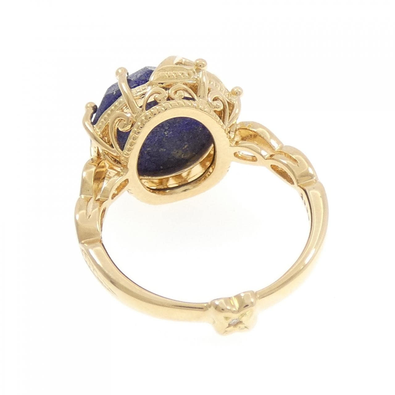 K18YG ラピスラズリ リング