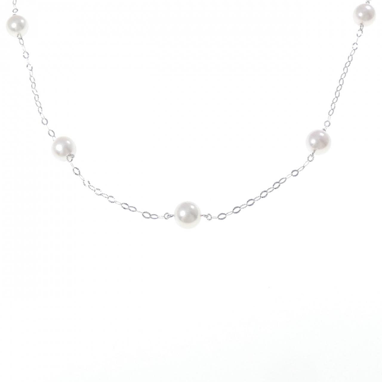 K10WG アコヤパール ネックレス