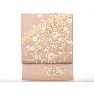 袋帯　刺繍加工