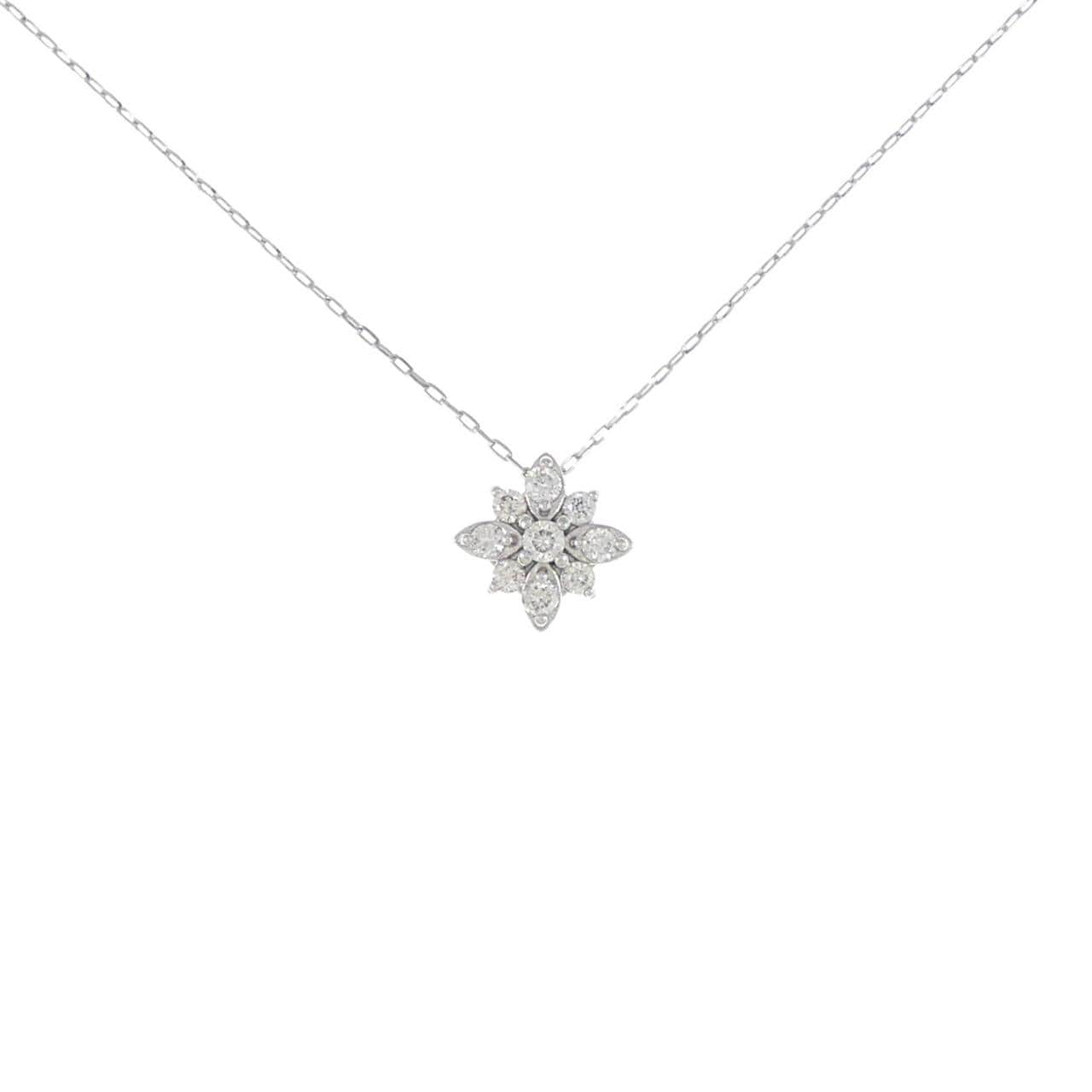 [BRAND NEW] PT Diamond Necklace 0.16CT