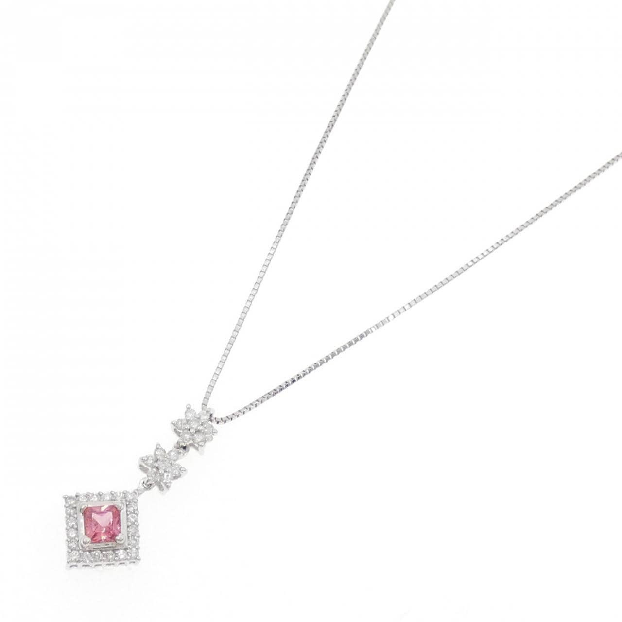 PT900/PT850 サファイヤ ネックレス 0.41CT