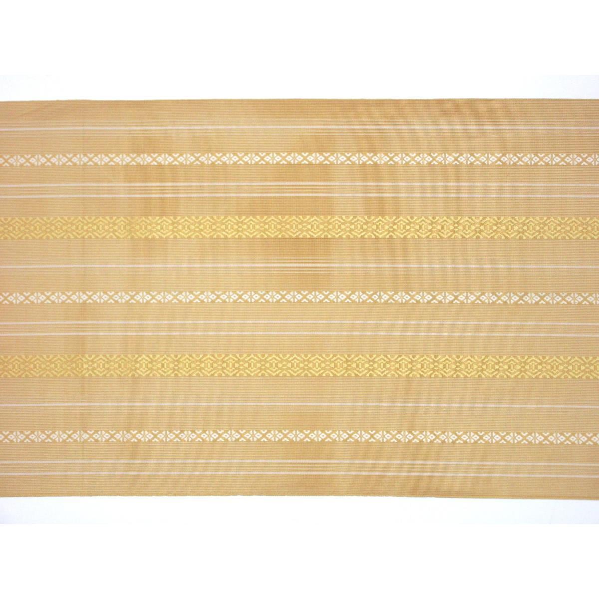 夏名古屋帯　【紗献上博多織】全通柄